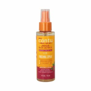 CANTU Jamaican Black Castor Oil Finishing spray 118 ml كانتو بخاخ لتحسين وترطيب الشعر بزيت الخروع الاسود الجامايكي