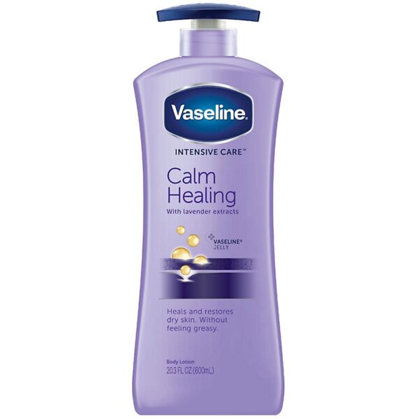 Vaseline Intensive Care Calm Healing Lotion 600 ml فازلين لوشن للجسم