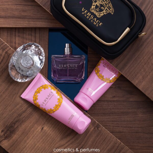 VERSACE BRIGHT CRYSTAL SET مجموعة نسائية فخمة من فرزاجي