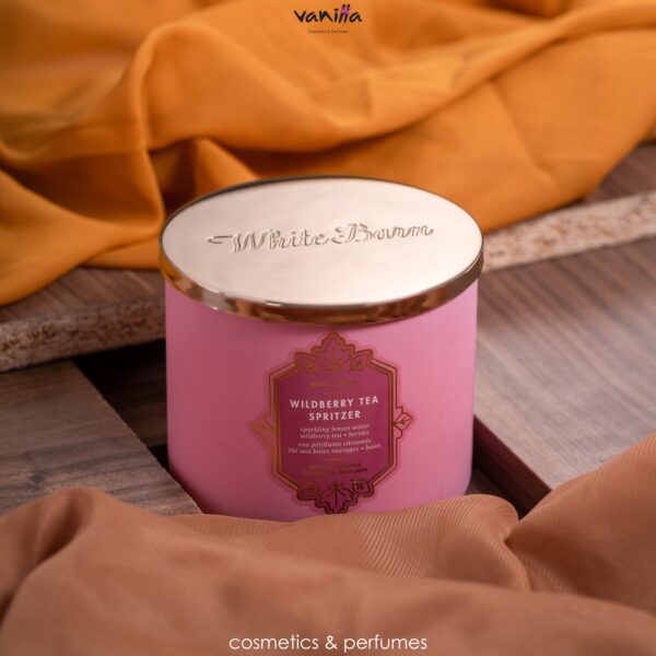 BATH BODY WORKS WILD BERRY TEA SPRITZER  CANDLE شموع معطر