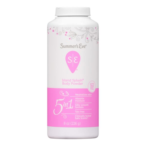 Summer's Eve Island Splash Body Powder 226g بودرة الجسم من سمرز ايف