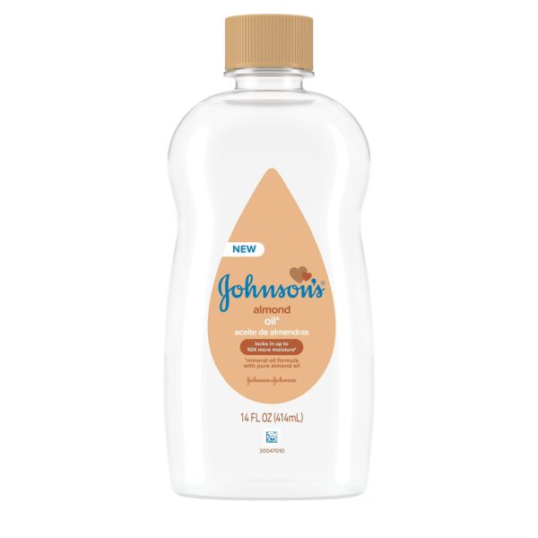 Johnson's almond oil 414 ml جونسون زيت اللوز