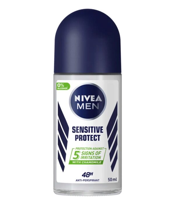 NIVEA MEN SENSITIVE PROTECT ANTI-PERSPIRANT نيفيا رول مضاد تعرق رجالي