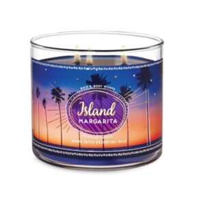 BATH BODY WORKS ISLAND MARGARITA CANDLE شموع معطرة