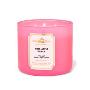 BATH BODY WORKS PINK APPLE PUNCH  CANDLE شموع معطر