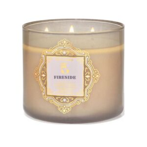 BATH BODY WORKS FIRESIDE CANDLE شموع معطر
