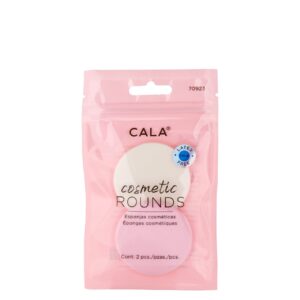 CALA COSMETIC SPONGES ROUNDS 2PCS أسفنجة تطبيق المكياج