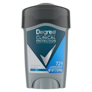 Degree clinical protection clean 72 h مزيل تعرق للرجال كلينكال