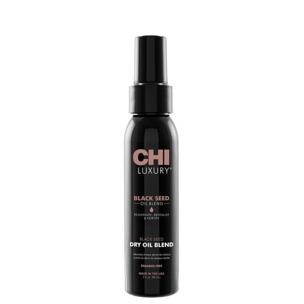 CHI Luxury Black Seed Oil Blend Dry Oil 89 ml جي زيت الشعر بخلاصة بذور الحبة السوداء