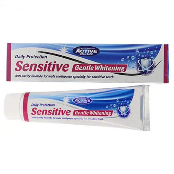 BEAUTY FORMULAR ACTIVE TOOTHPASTE SENSITIVE WHITENING 100ML معجون اسنان مبيض