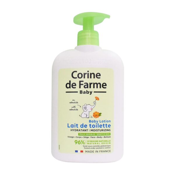 corine de farme baby lotion for face and body,500 ml كورين دي فارم لوشن للأطفال