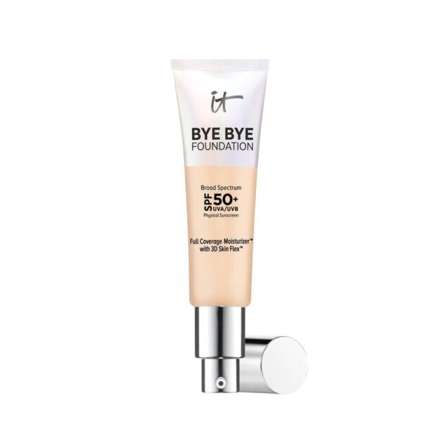 it Cosmetics Bye Bye Foundation Full Coverage Moisturizer™ with SPF 50+كريم اساس مع عامل حماية من الشمس
