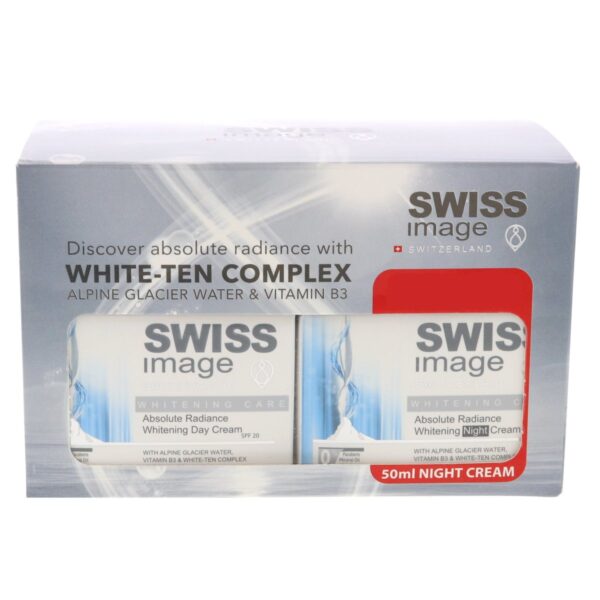 SWISS Image Discover absolute radiance with WHITE-TEN COMPLEX 50ml سويس ايميج مجموعه التفتيح والنظاره