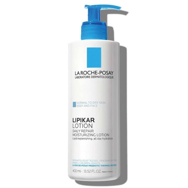 larouche-posay LIPIKAR BODY LOTION FOR NORMAL TO DRY SKIN 400 ML لاروش بوزيه لوشن الأصلاح اليومي للوجه والجسم