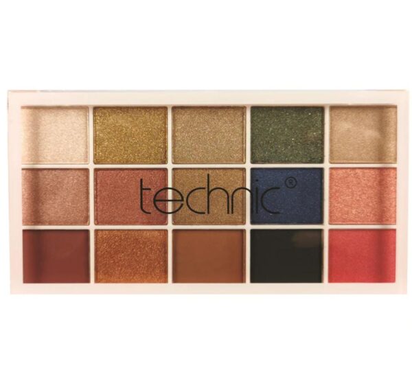 Technic Goddess Pressed Pigment Eyeshadow Palette تكنيك باليت ظلال عيون