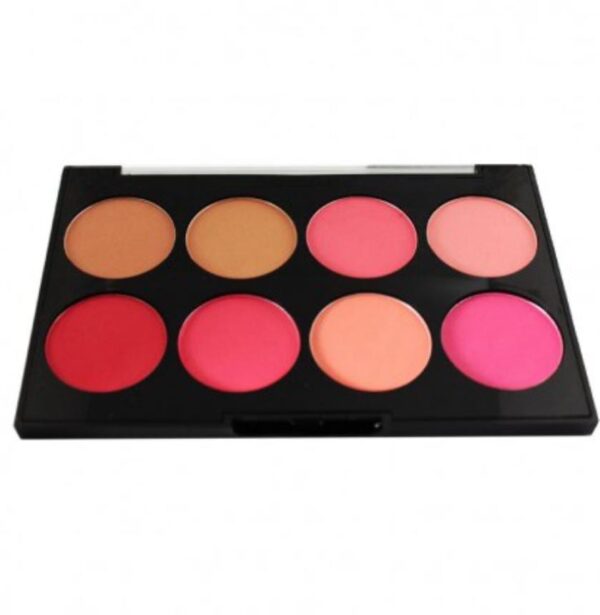 Technic Color Fix Pressed Powder 8 Color Blush Palette تنكيك باليت احمر خدود