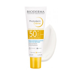 Bioderma Photoderm Invisible Sun Cream For Sensitive and Dry Skin SPF 50 بايوديرما كريم واقي حماية من الشمس للبشرة الجافة والحساسة