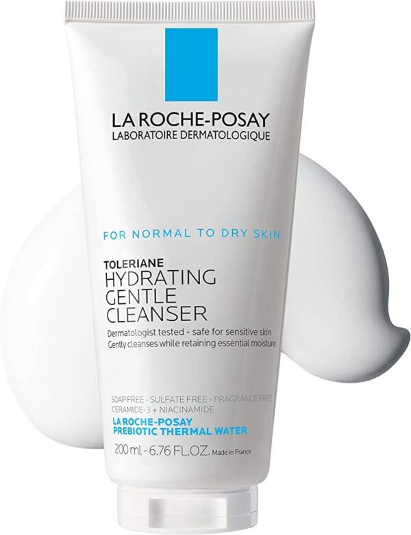 larouche-posay Toleriane Hydrating Gentle Face Cleanser 200 ML لاروش بوزيه غسول للوجه