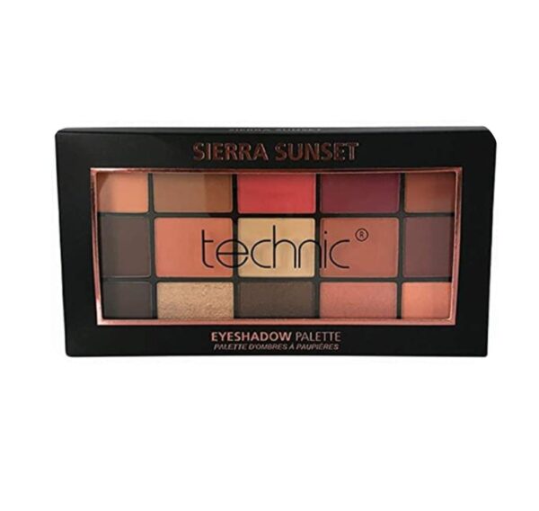 Technic Sierra Sunset Eyeshadow Palette تكنيك باليت ظلال عيون