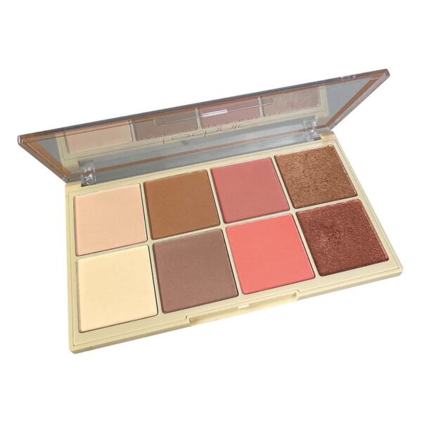 Technic - Palette Contour Blush & Illuminateur تكنيك باليت الوجه