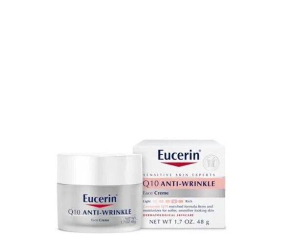 Eucerin Q10 Anti-Wrinkle Face Creme 48g يوسيرين كريم مضاد للتجاعيد