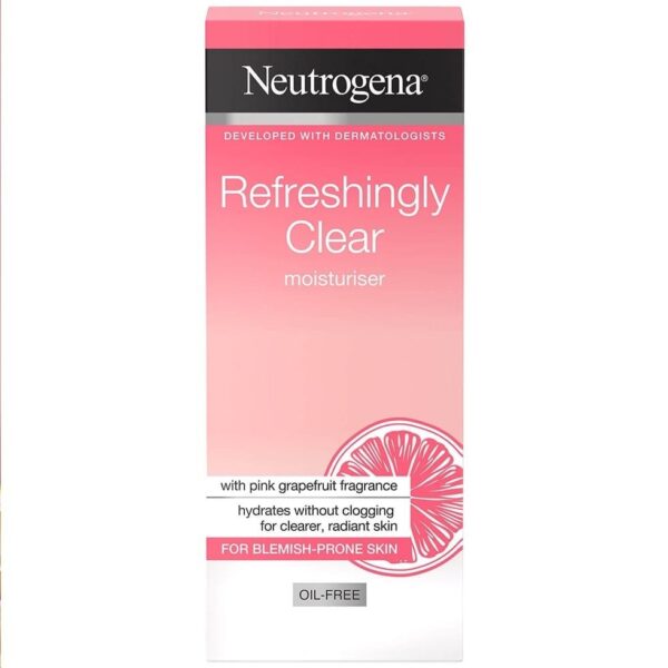 NEUTROGENA Refreshingly Clear Oil-Free Moisturiser 50 ml مرطب بشرة من نتروجينا