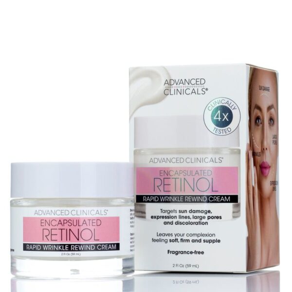 ADVANCED CLINICALS Encapsulated Retinol Face Cream 59 ml ادفانس كلينكالز كريم الرتينول للبشرة