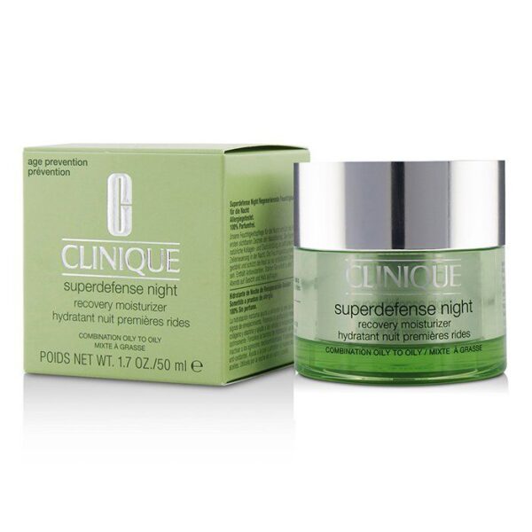 CLINIQUE superdefense night 50ml كلينيك سوبر ديفينس نايت للبشرة الدهنية