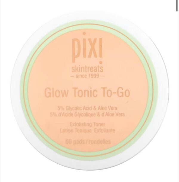 Pixi Glow Tonic To-Go 60 Pads بيكسي كلو تونك شرائح قطنية
