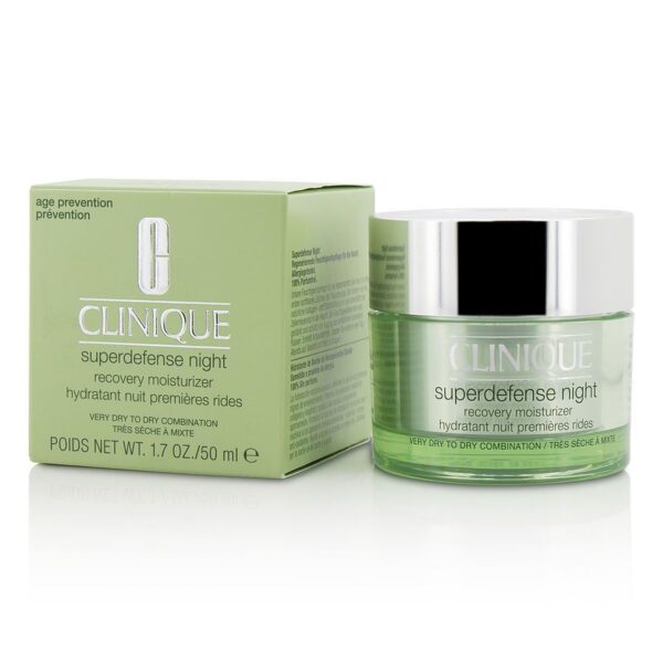 CLINIQUE superdefense night 50ml كلينيك سوبر ديفينس نايت للبشرة الجافة