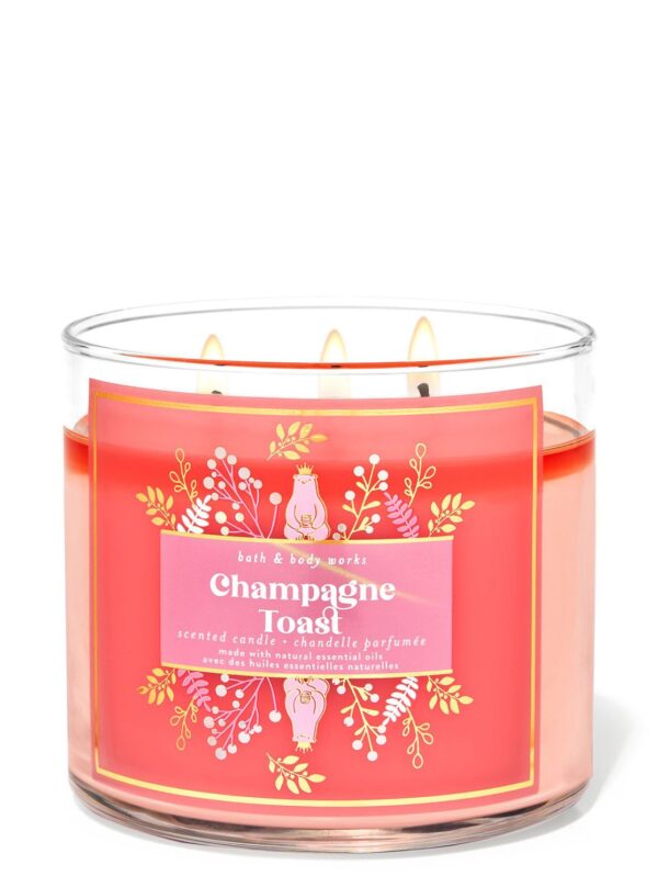 Bath and body works Champagne Toast شموع معطرة