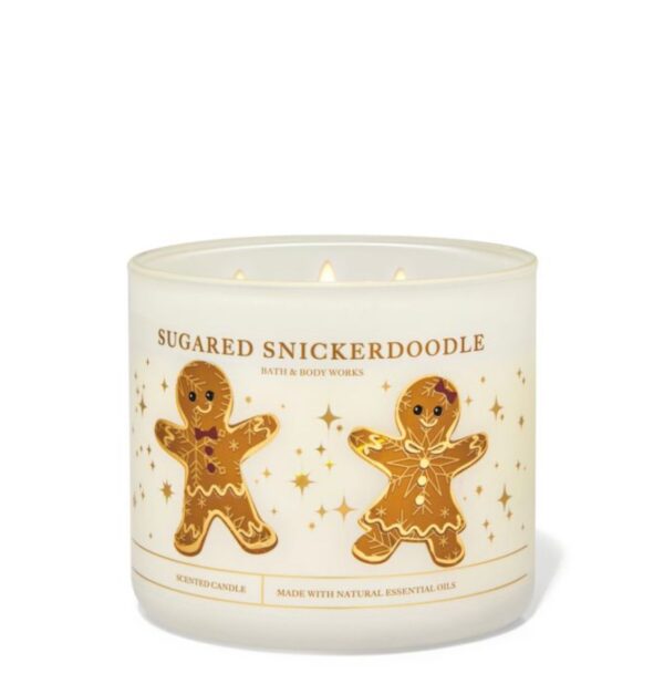 bath&body works Sugared Snickerdoodle Candle شموع معطرة