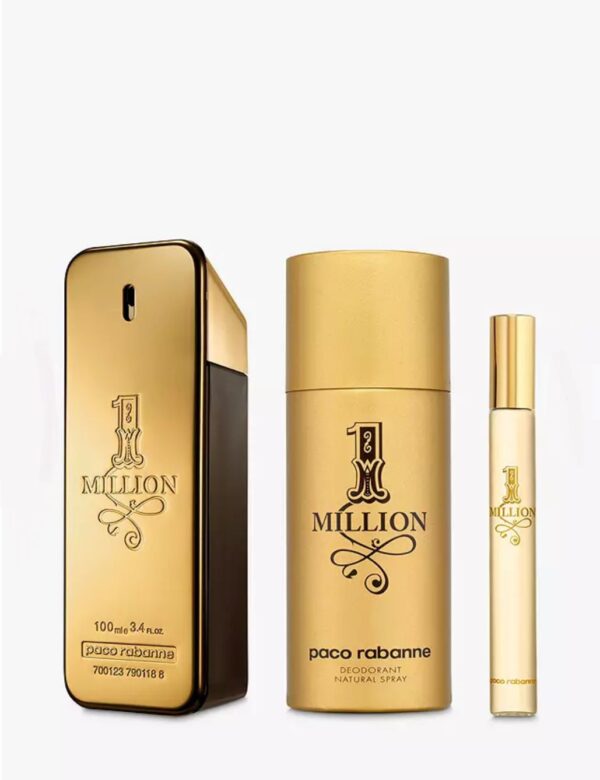 Paco Rabanne 1 Million Eau de Toilette 100ml Fragrance Gift Set سيت عطر رجالي