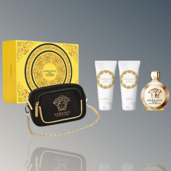 versace eros pour femme gift set سيت عطر نسائي