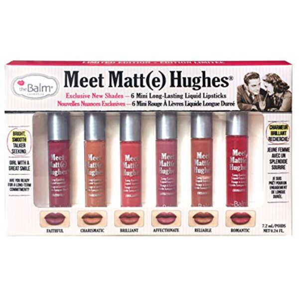 the balm meet matt(e) hughes ذا بالم ميت مات ميني ليبستك