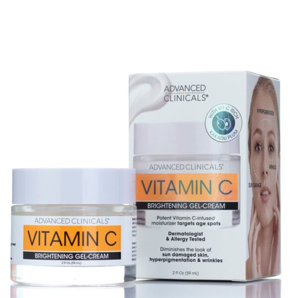 Advanced clinicals Vitamin C Brightening Face Cream ادفانس كلينكالز كريم فيتامين سي