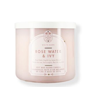 BATH AND BODY WORKS Rose Water & ivy شموع معطرة