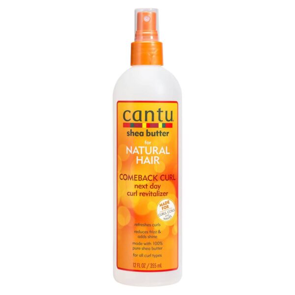 Cantu Shea Butter For Natural Hair Comeback Curl Next Day Curl Revitalizer كانتو ليف ان بزبدة الشيا