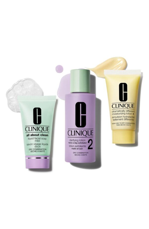 Clinique 3 Step Skin Care set No. 2 كلينيك بكج العناية بالبشرة الجافة