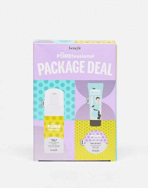 Benefit The POREfessional Package Deal - Pore Care Mini Set بينفت سيت العناية بالمسام