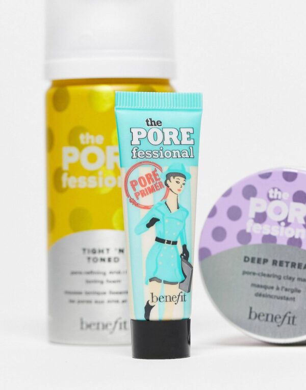 Benefit The POREfessional Package Deal - Pore Care Mini Set بينفت سيت العناية بالمسام