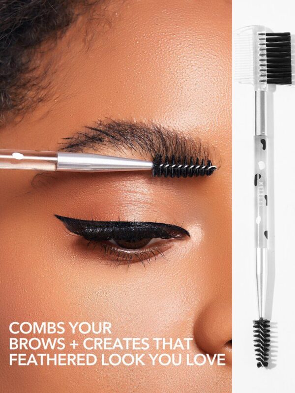 sheglam 3 in 1 lash&brow brush شيكلام فرشاة