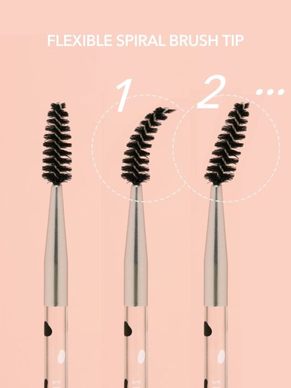 sheglam 3 in 1 lash&brow brush شيكلام فرشاة