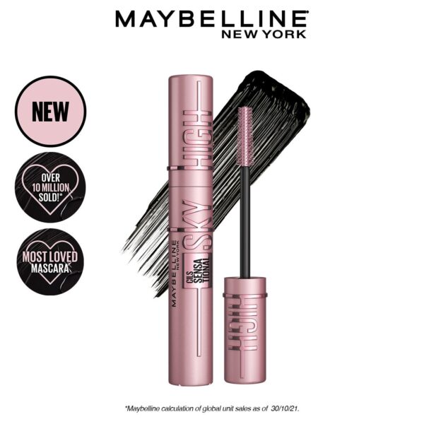 Maybelline Lash Sensational Sky High Mascara 801 ميبيلين سكاي هاي ماسكارا