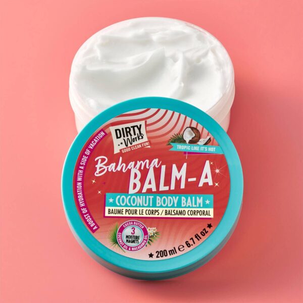 Dirty Works Bahama Balm-a Coconut Body Balm - 200ml مرطب جسم بجوز الهند