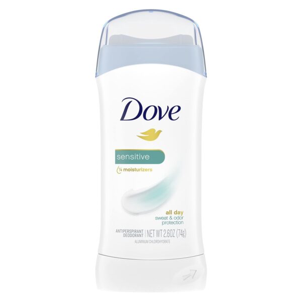 Dove Invisible Solid Sensitive Antiperspirant Deodorant 74g دوف مضاد تعرق و مزيل عرق