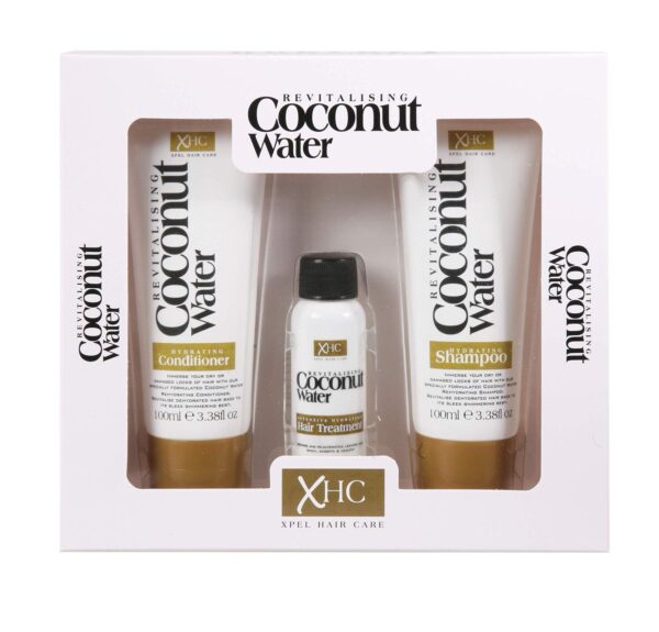 XHC Coconut Water Hair Revitalising Gift Set مجموعة ماء جوز الهند لتنشيط الشعر