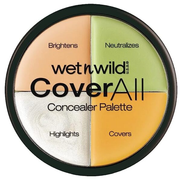 wet n wild CoverAll Concealer - Palette باليت كونسيلر مصحح عيوب