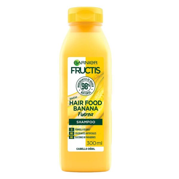 Garnier fructis hair food banana shampoo 300ml غارنيه شامبو الموز