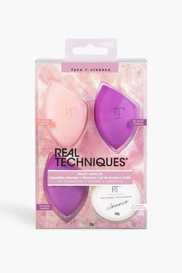 REAL TECHNIQUES MAKEUP SPONGE SET ريل تكنيك مجموعة اسفنجات